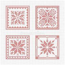 Free christmas counted cross stitch border patterns. Scandinavian Style Cross Stitch Pattern Stock Vector Illustration Of Cross Collection 62847185
