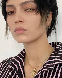 Revisiting this short, edgy look for @katevitamin #shorthair #edge  @robpeetoomnyc