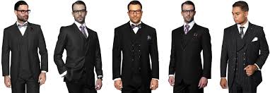Image result for black funeral dress men