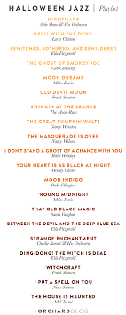 Halloween Jazz Playlist Halloween Playlist Halloween Music Halloween Songs