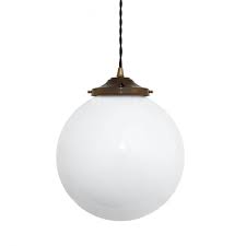 Check spelling or type a new query. Opal Glass Globe Ceiling Light Shade On Long Drop Braided Cable