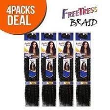 After reading nothing but positive reviews on this hair, i decided to get it for myself. Deals On Freetress Synthetic Hair Crochet Braids Water Wave Bulk 12 4 Pack 1b Compare Prices Shop Online Pricecheck