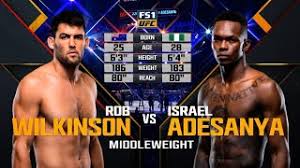 Currently he's the ufc middleweight champion of the world with a professional mma record of 20 wins and 0 losses. Ufc Debut Israel Adesanya Vs Rob Wilkinson Free Fight Youtube