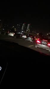 Cars Night Istanbul Yol Araba Fotograf Kopya Kagidi Manzara Fotografciligi Instagram
