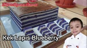 Resepi kek lapis masam manis kukus cara mudah. Resepi Kek Lapis Cheese Blueberry Cute766