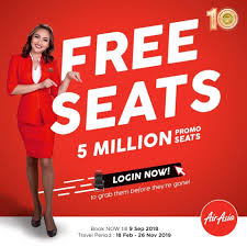 Home expired promos air asia free seat promotion!!! 3 9 Sep 2018 Airasia Free Seats Everydayonsales Com