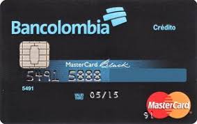 Should you invest in bancolombia (bvc:bcolombia)? Bankkarte Mastercard Black Bancolombia Kolumbien Col Co Mc 0004