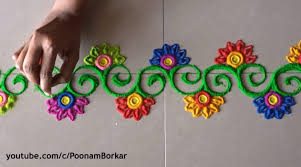 Door Simple And Easy Border Rangoli Designs For Home Easy beginners rangoli design | diwali rangoli simple. easy border rangoli designs for