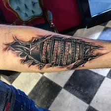 This includes rose tattoos for men, which represent love and happiness, and wolf tattoos, which symbolize loyalty, courage, and kinship. Top 49 Ripped Skin Tattoo Ideas 2021 Inspiration Guide