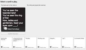 How to play cards against humanity online. You Can Now Play Cards Against Humanity Online