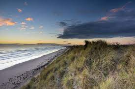 Druridge Bay Beach Northumberland Beach Northumberland Dunstanburgh Castle