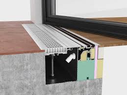 Schnitt Mfat Mit Rinnenrahmen Und Gitterrost Haus Selber Bauen Fenster Detail Terrassenaufbau