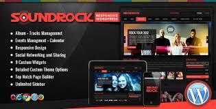 Soundrock Is A Wordpress Theme Specially Designed For Bands And Music Websites This Template Is Easy To Modi Music Wordpress Themes Music Websites Music Bands