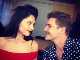 #ladyinred prześliczna adriana kalska w moim makijażu wykonanym na potrzeby programu @twojatwarzbrzmiznajomo a na ustach ady oczywiście. M Jak Milosc Mikolaj Roznerski I Adrianna Kalska Wzieli Slub Foto