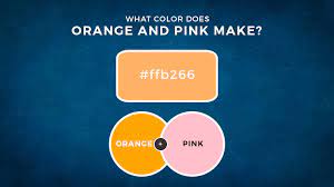 Pink And Orange Mixed What Color Does Pink And Orange Make