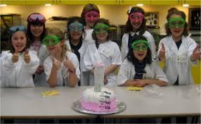 Birthday Party Ideas For 8 Year Old Daughter Uk Pin By Tiffany Noack On Bday Party Science Birthday Science Birthday Party Ideas Scientist Birthday Party