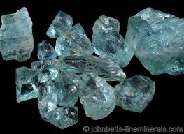 Gem Grade Rough Aquamarine Gemstone Image Gems Stones And Crystals Gems And Minerals