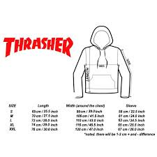 Thrasher Hoodie Skateboard Hoodie Thrasher Sweatshirt