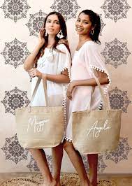 Discover a huge variety of styles and designs, including monogrammed tote bags, beach bags, photo bags, embroidered wristlets and totes for adults, teens and kids. Personalized Beach Bag Jute Bags Custom Large Beach Tote Bags Etsy