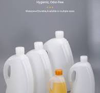 Custom Food Grade Flat Empty Plastic Bottle with Screen Printing for  Cooking Oil Liquid Soap Detergent Packaging
