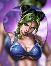Jolyne Cujoh 3D Oppai Mouse Pad Ver1 - Oppai Mousepad