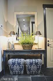Image Result For Console Table With Ottomans Underneath Hgtv Dream Home Home Home Decor