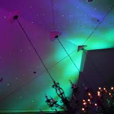 I Call This The Northern Lights Effect Others Might Say Starry Night Www Bostonlighting Com Event Lighting Starry Night Lights