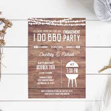I do bbq invitations for couples showers & engagement parties. I Do Bbq Engagement Party Printable Invitation Ballon Rouge Printables