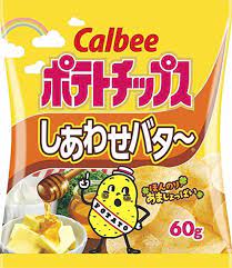 カルビー ポテトチップス しあわせバター 60g 12袋 ポテトチップス スナック菓子 カルビー