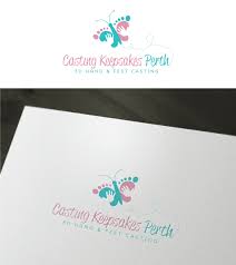 Logo For Baby Hand And Feet Casting Business By Ckperth