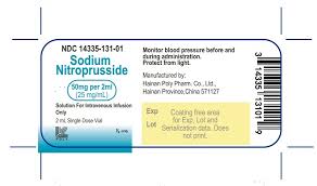 Image result for Nitroprusside