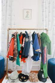 Our imaginative play dress up clothes includes police costumes, nasa costumes and more! Our Kids Costume Rack Sarah Tucker