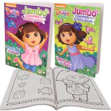 Search through 52574 colorings, dot to dots, tutorials and silhouettes. Wholesale Dora Jumbo Coloring And Activity Book 96 Pages Sku 2125046 Dollardays