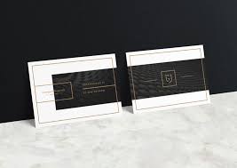 Easy to use smart objects like qr code, logo and icons. Minimalist Business Cards By Przemek Bizon
