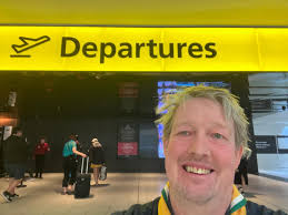 Every time I see this sign, I get excited. Super excited. Doesn't matter if  it's me going somewhere or seeing someone off, this sign always promises  something awesome for someone.