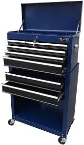 Tool Chest Roller Cabinet Combo Black Garage Organizer Home 24x 13x 42 Excel Tool Box Storage Portable Tool Box Tool Storage