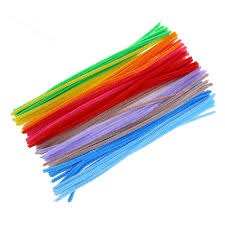 My pipe cleaner is waiting next door a: 100pk Multi Coloured Pipe Cleaners Shopee Singapore