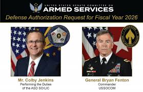 Tune in today at 2:30 p.m. for live testimony to the Senate Armed Services…  | USSOCOM