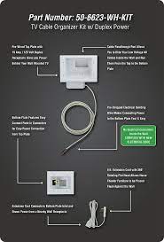 Of course it's illegal to run power cords inside walls. Cure Your Tv Cable Management Problem With A Behind The Wall Kit Review Geek