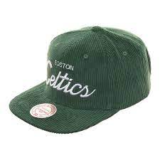 Mitchell Ness Boston Celtics Corduroy Script Snapback Kelly Hat Club Mitchell Ness Snapback Boston Celtics