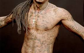 Human beings in a mob / what's a mob to a king? Tattoos Of Lil Wayne Lil Wayne Tattoos