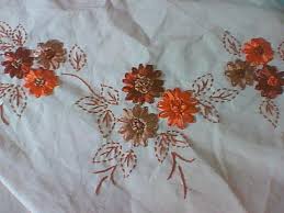 Untuk sahabat muei taplak hiasan meja from taplak meja hiasan kain flanel. Taplak Meja Cantik Dengan Sulam Pita Kreasi Mama Atqiya