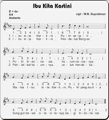 100 Not Angka Lagu Pop Galau Anak Indonesia Balok
