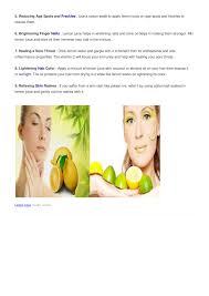 Benefits of hair skin and nails: My Publications 9 Amazing Health And Beauty Uses Of Lemon Juice Page 1 Created With Publitas Com