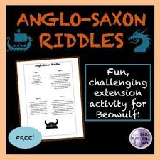 Freebie Alert Anglo Saxon Riddles Are A Fun Challenging Extension Activity For Beowulf Teacherspayteachers Beowulf Englishteach Beowulf Anglo Saxon Saxon