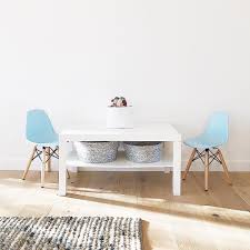 Simple Blue And White Playroom Kids Play Table And Chairs Blue Kids Eiffel Chairs Blue Kids Eames Chairs Playroom Table Quality Chairs Kids Chairs