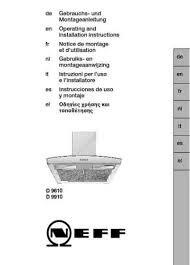 Wie die montage der dunstabzugshaube verläuft, hängt davon ab, was ihr ausgewähltes modell mitbringt. Neff D 9910 A0 Cooker Hood Download Manual For Free Now 1d8bc U Manual Com