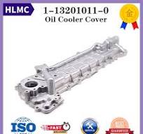 6HK1 Cooler Cover Assy Engine ZAX330 ZAX350 1-13201011-2 Oil Cooler Cover  1-13201011-0 for ZAX360 Diesel Engine for Isuzu 6HK1 - AliExpress