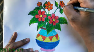 Check spelling or type a new query. Step By Step Flower Vase Drawing For Kids Easy Flower Vase Drawing How To Draw Flower Vase Youtube