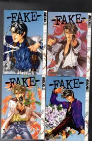 FAKE by SANAMI MATOH VOLs 2-6 YAOI/MANGA 5 issues TOKYOPOP GRAPHIC NOVELS